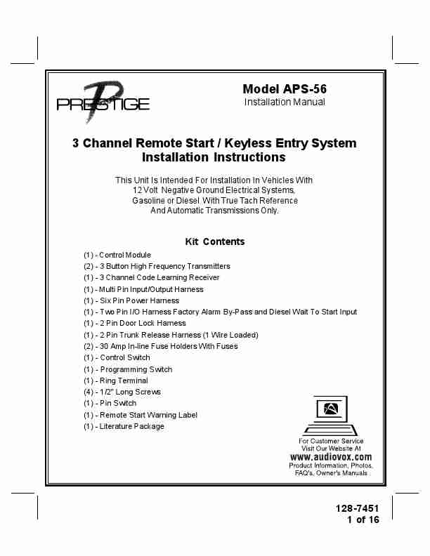 Audiovox Remote Starter APS-56-page_pdf